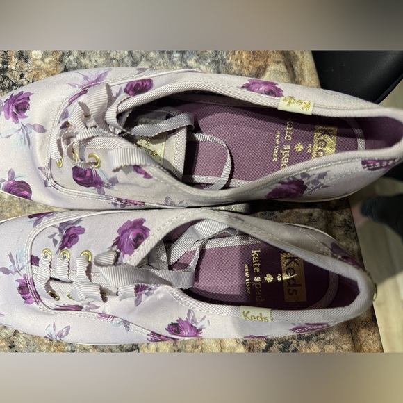 Keds x Kate Spade New York Kickstart Floral Satin Sneaker - Picture 5 of 7